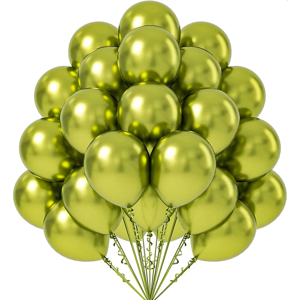 Metallic Balloons for Decorations