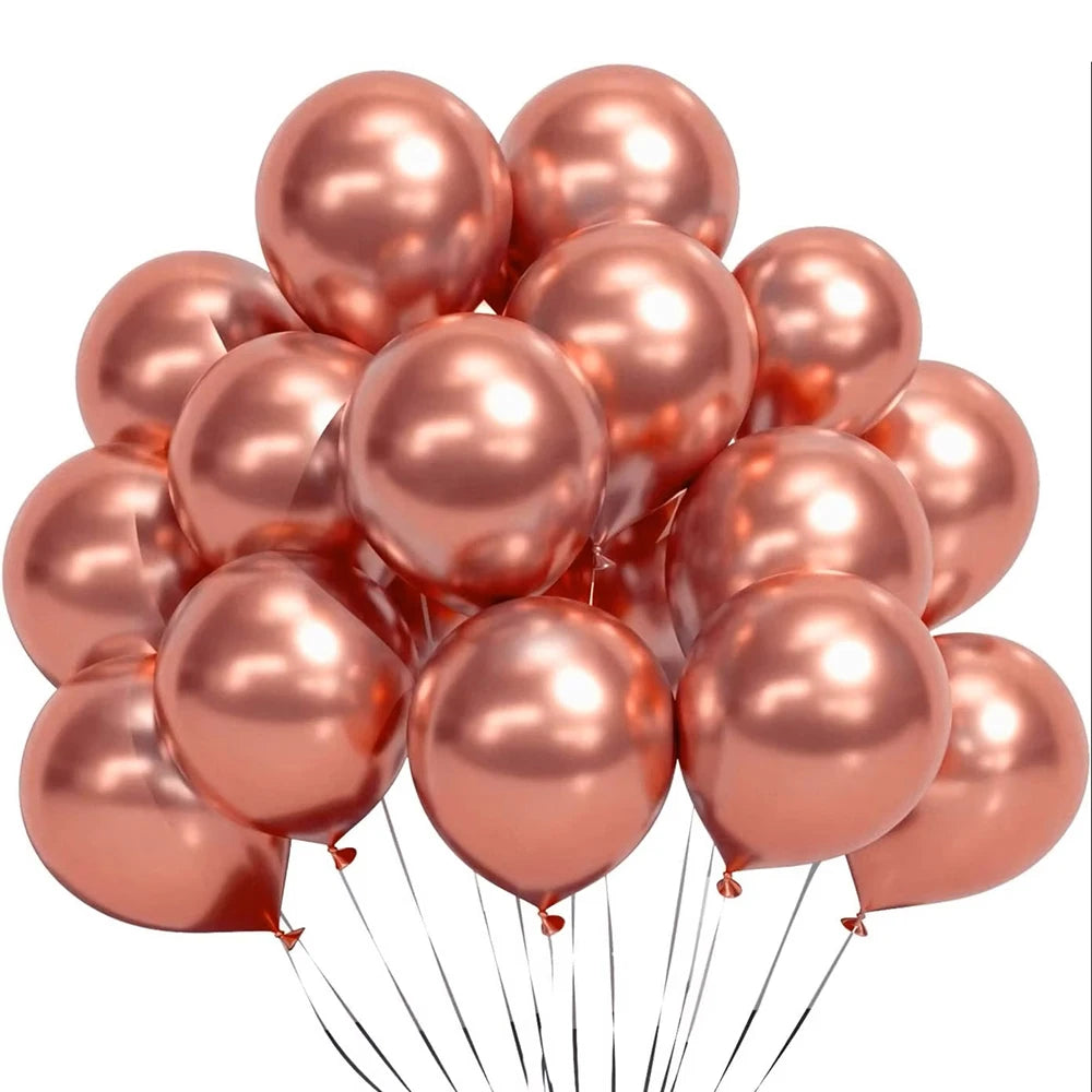 Metallic Balloons for Decorations
