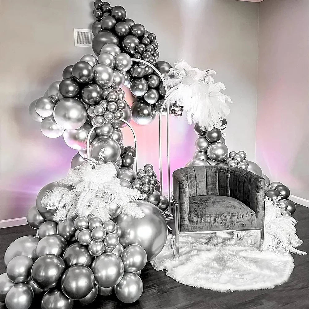Metallic Balloons for Decorations