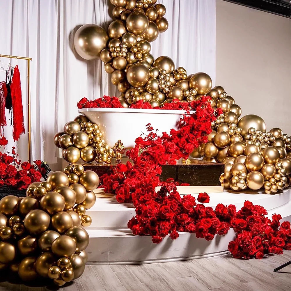 Metallic Balloons for Decorations